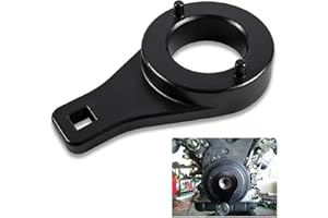 SUNLUWAY Harmonic Damper Pulley Holding Tool Crankshaft Holder For Toyota 3.4L V6 Engines Tacoma 4Runner T100 Tundra Pickup, Harmonic Tool Crank Pulley Holding Tool