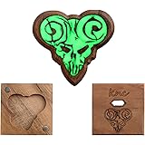 Knc Picks Pick of destiny wood box with wax seal for Electric guitar and ukulele