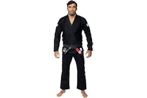 KINGZ The One Brazilian Jiu Jitsu Gi - Mens Lightweight Durable BJJ Kimono - IBJJF Legal - 400gsm Pearl Weave Pro Training