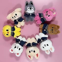 RHEETADA 8 PCS Skzoo Keychains Pilots Straykids