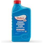 BlueDevil Products Power Steering Fluid w/Stop Leak - 1 Quart | For High-Mileage Vehicles | Multi-Vehicle Formula
