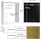 sunmeg 3D Shadow Box 8x10 Wooden Deep Frame with Letters DIY Decor view 2