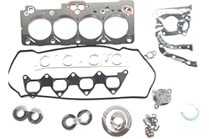 ZDTOPA 5AFE Overhaul Full Set 04111-16221 Complete Gasket Set Compatible for Toyota Carina SOLUNA Sprinter 1.5L 16V Automotive Spare Parts
