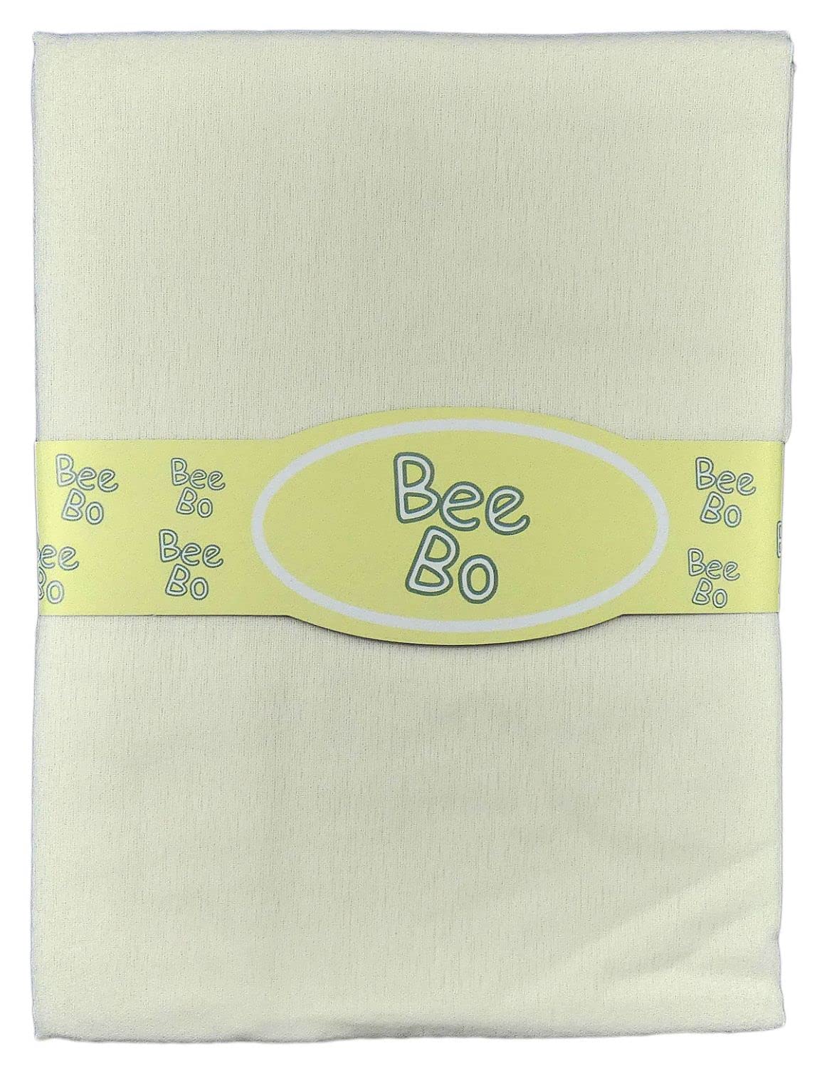 Baby Flat Sheets x 2 Flannelette Moses Basket pram Crib Cream