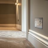 BG Electrical Nexus Metal Slm Single Switched Power Socket 13A White view 6