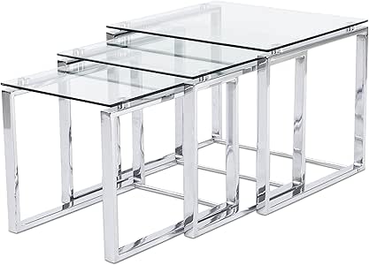 Adec - Pack 3 mesas rincon nido benetto, medidas 50 x 45 x 40 cm, color