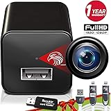 Spy Camera Charger | Hidden Camera | Premium Pack | Mini Spy Camera 1080p | USB Charger Camera | Hidden Spy Camera | Hidden Nanny Cam | Hidden Spy Cam | Hidden Cam | Surveillance Camera Full HD