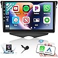 Camecho 2+64G Radio for Hyundai Veloster 2011-2017, Android 13 Car Stereo with Wireless Carplay & Android Auto, 9" Touch Screen Car Radio with Bluetooth, GPS Navigation, WiFi+AHD Backup Camera