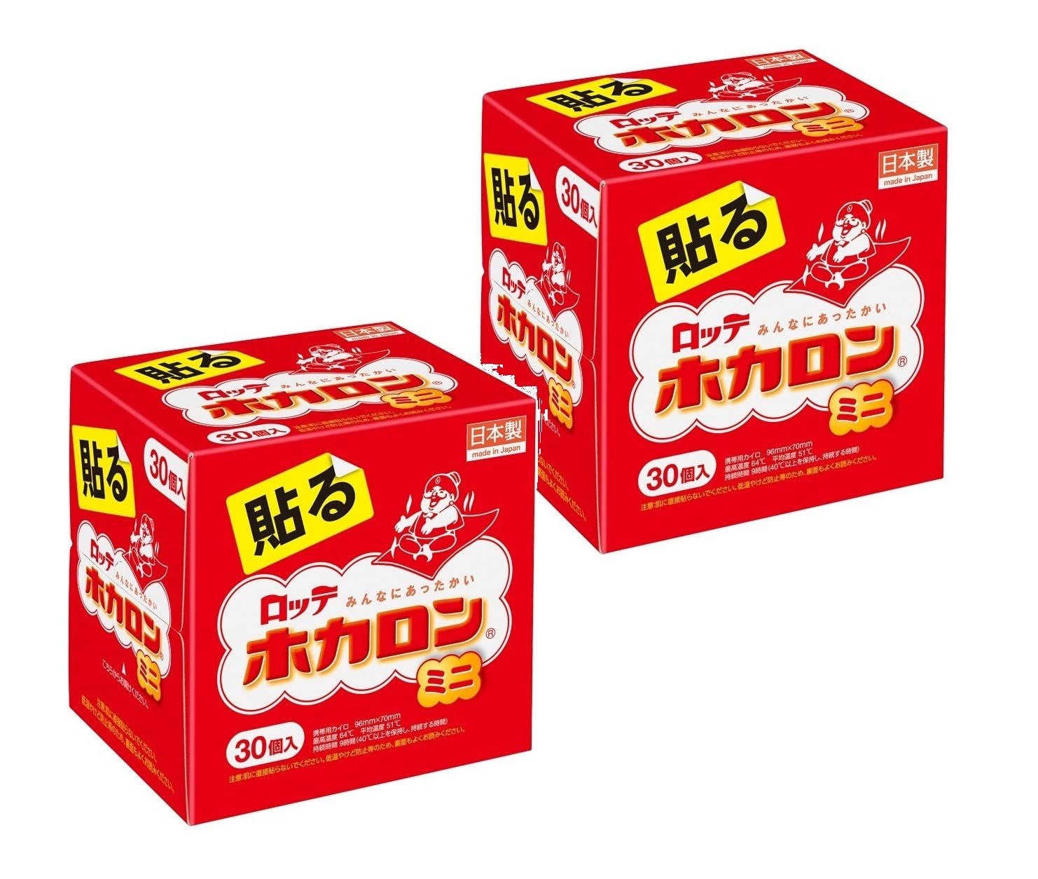ホカロン貼るミニ30P×2個商品画像