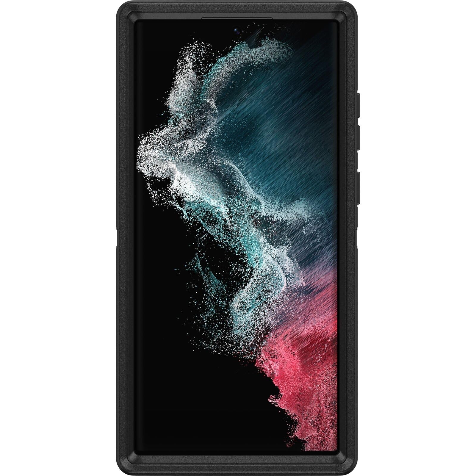 OtterBox Galaxy S22 Ultra Defender Series Case - Black, Rugged & Durable, with Port Protection, Includes Holster Clip Kickstand
