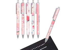 ARVAKR 6-Pack Craft Glue Pens for Kids, Fine Tip Glue Pen for Precision Crafting/Scrapbooking/Card Making/School/Paper Crafts, Pink