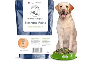 Healthy Dogma - Homestyle PetMix Dehydrated Dog Food with Beef & Raw, Clean Ingredient - No Preservatives, Homemade Dog Food (Homestyle PetMix with Beef, 10 lbs)