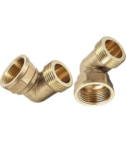 Brass BSP to 90 Degree Male Elbow/Straight Barb Ho... – Grandado