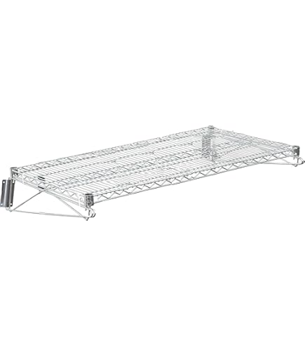 Anthony International 88-14531-10008 Wire Shelf, White, 26-5/16