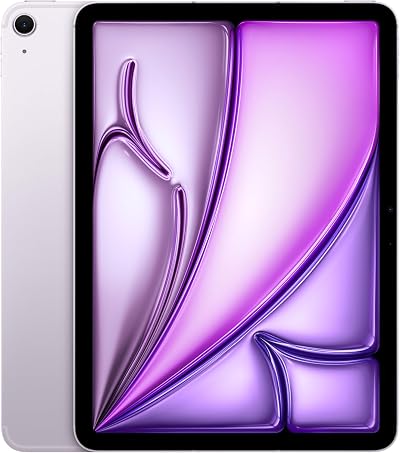 Apple iPad Air 11 inch M2 128GB Wi Fi 6E 5G Purple Liquid Retina 12MP