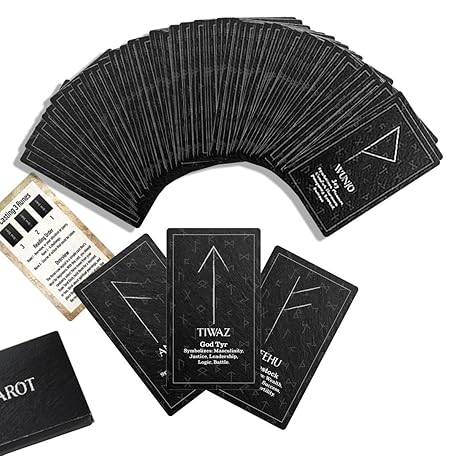 Mua Caspian Enterprise Viking Rune Tarot Deck with Instructions & Box ...