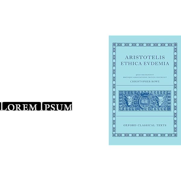 Aristotle's Eudemian Ethics (Oxford Classical Texts): Rowe