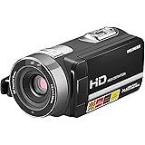 Camera Camcorder, Remote Control Handy Camera, IR Night Vision Camcorder, HD 1080P 24MP 16X Digital Zoom Video Camcorder with 3.0" LCD and 270 Degree Rotation Screen