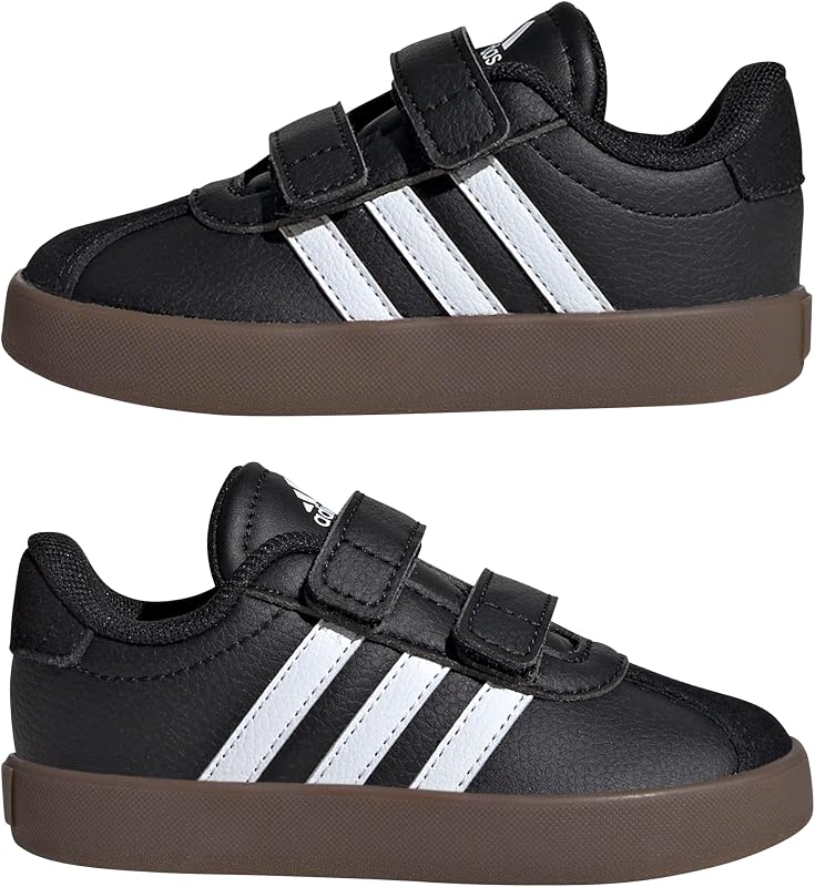 Unisex Kinder Vl Court 3.0 Shoes, Core Black/Cloud White/Gum, 21 EU — Foto 7 von 8