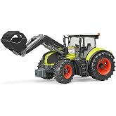 Bruder 03013 Claas Axion 950 with Front Loader, 1:16 Scale Tractor Toy | 1:16 scale, opening hood, made in Germany, ages 3+