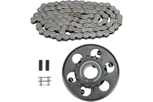 YOUXMOTO Go Kart Clutch 1" Bore 14 Tooth with #40/41/420 Chain, Centrifugal Clutch 14T for Go Kart Minibike and Fun Kart Engine 2-6.5 HP
