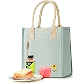 GLORIEROO Lunch Box Bag Women Girls - Insulated Leakproof Waterproof Lightweight Reusable Cooler for Work Picnic - Back to School Teacher Mothers Day Christmas Birthday Gifts