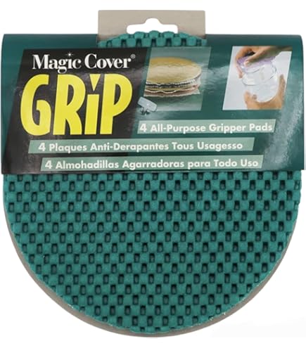 Amazon.com: Jar Opener Gripper Pad, Jar Grippers For Opening Jars For  Opening Bottles, Cans Lids, 8 Multi Purpose Manual Silicone Grip Pads, 5.5"  Round By Bigleef : Home & Kitchen