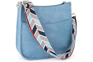 Viva Terry Vegan Leather Crossbody Fashion Shoulder Bag Purse with Adjustable Strap