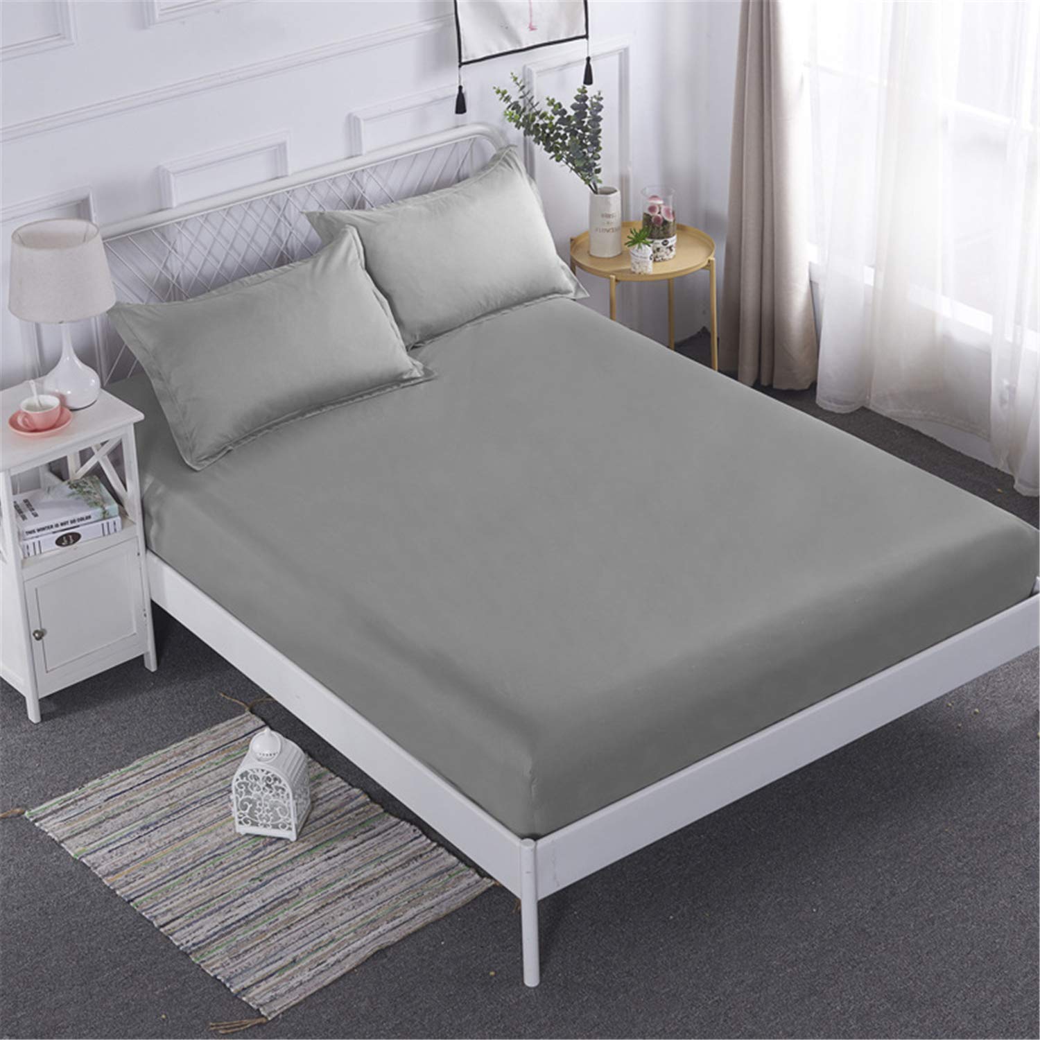 LYJZH Protector de colchón/Cubre colchón Acolchado, Impermeable ...