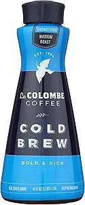 La Colombe Cold Brew Coffee - Brazilian - 42 Fl Oz - Unsweetened Medium/Dark Roast, Single-Origin - Made With Real Ingredient