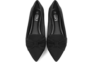 MUSSHOE Flat Shoes Women Comfortable Slip on Women's Flats Dress Shoes for Women