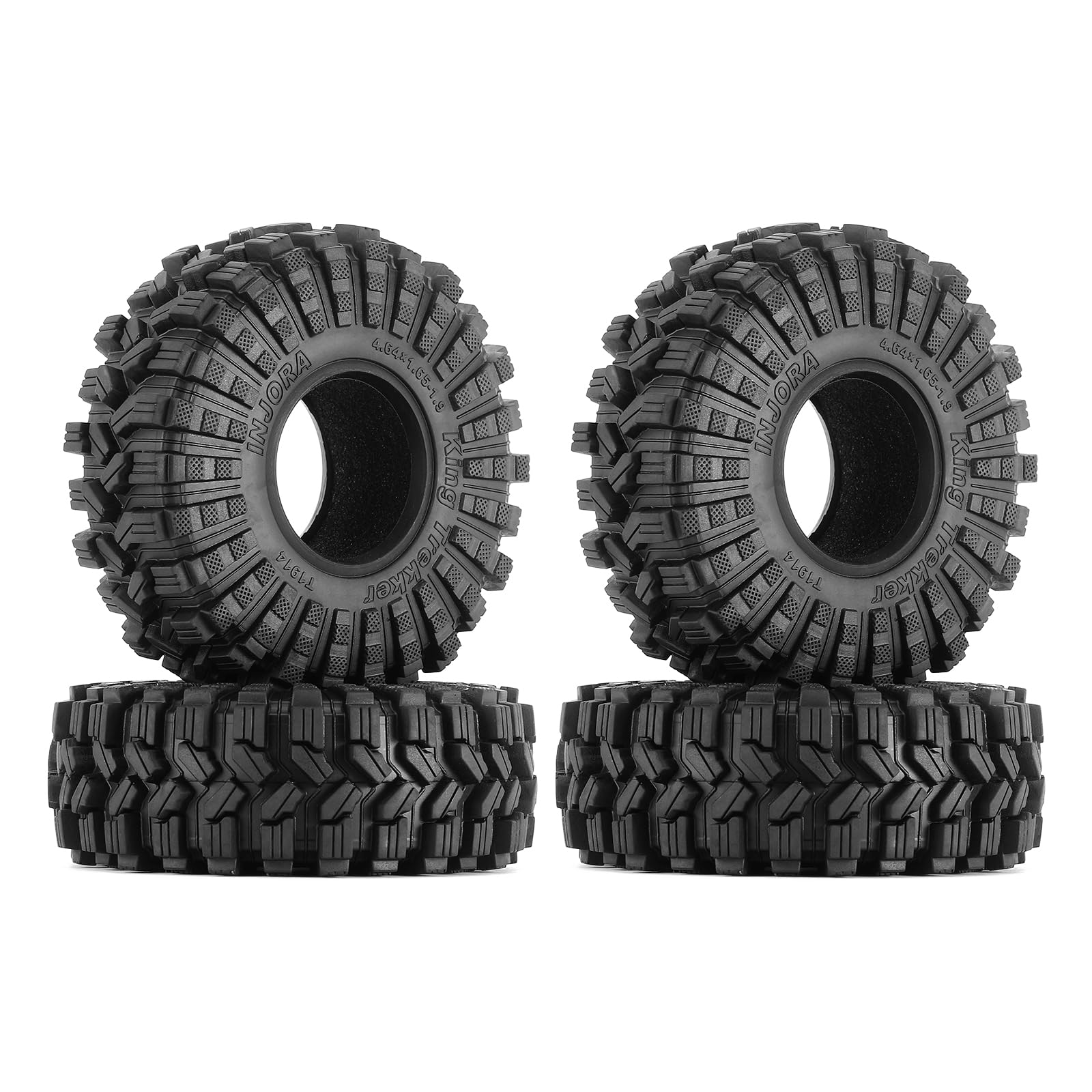 Pneus INJORA 1.9 S5 Kraken Claw Mud Terrain para Crawler RC 1/10 - Pneu de Moto - Magazine Luiza Pneus INJORA 1.9 S5 Kraken Claw Mud Terrain para Crawler RC 1/10 - Pneu de Moto - Magazine Luiza