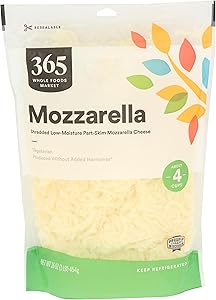 365 by Whole Foods Market Shredded Mozzarella, 16 OZ