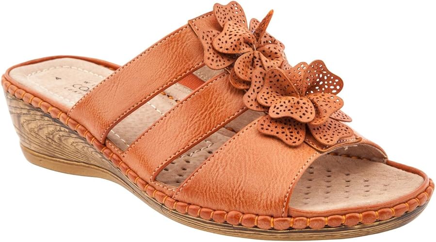 ladies wide fit sandals size 8