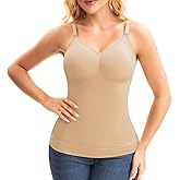 JOYSHAPER Shapewear for Women Tank Tops Tummy Control Shapewear Camisole V-Neck Cami Shaper Compression Tanks