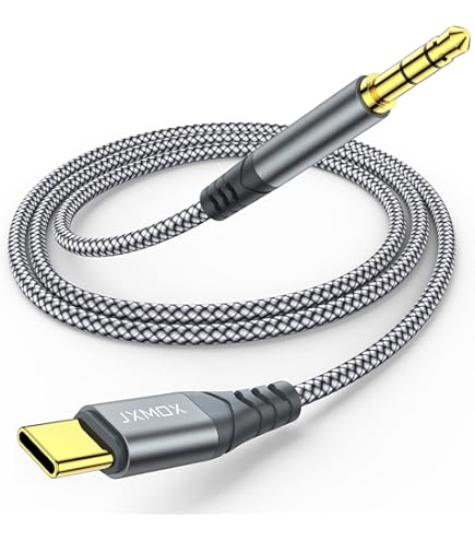 Amazon.com: Srutueo 3.5mm Plug AUX Audio Jack to USB 2.0 Male Charger Cable  Adapter Cord for Car MP3, 038609, Black : Electronics