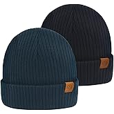 Duoyeree Baby Beanies Toddler Winter Hats Comfortable and Nice Knitted Hats for Boys Girls