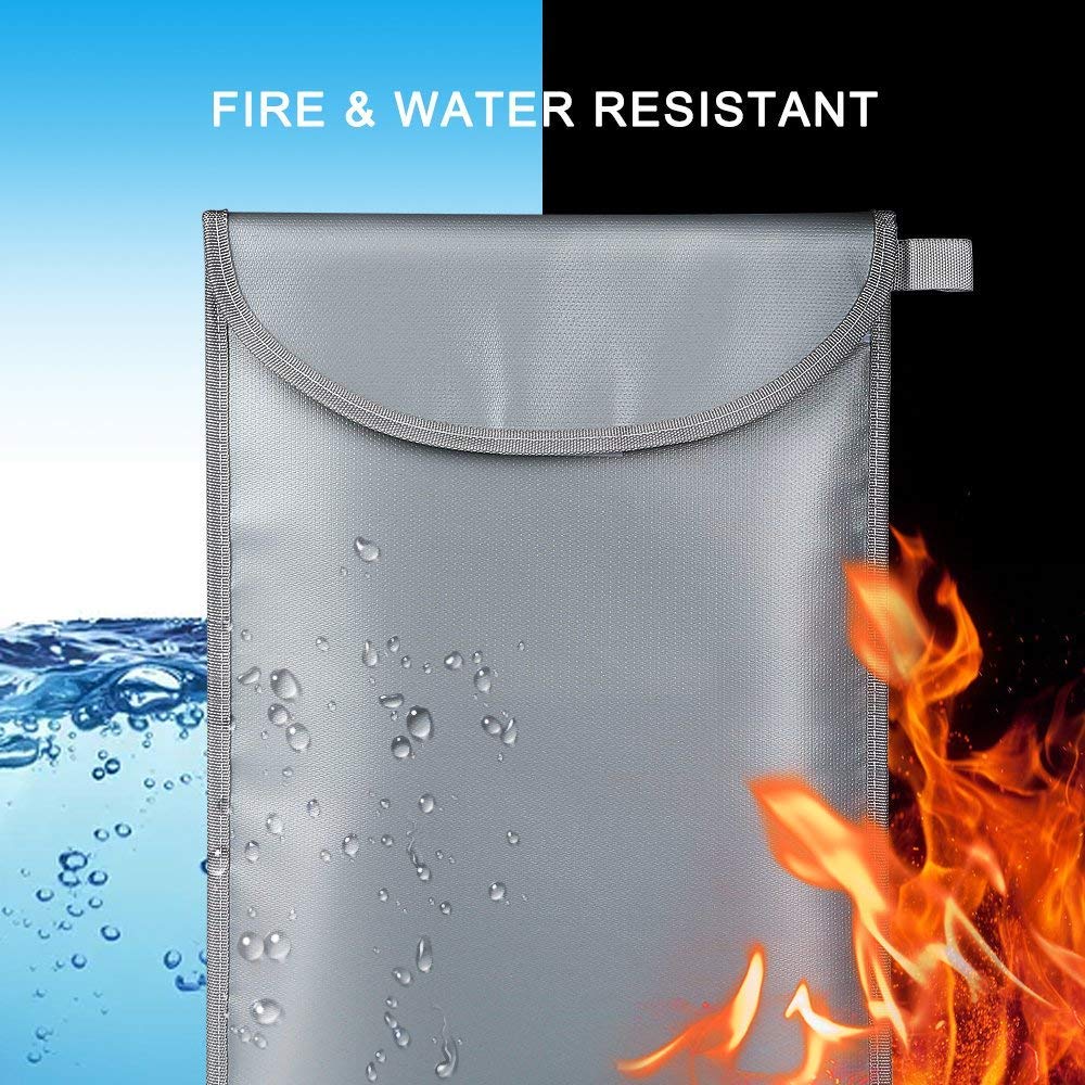 Double Layer Fiberglass Safe Storage for Valuables Senignol NonItchy