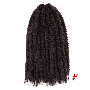 Amazon Com Braids Hair Crochet Ombre Afro Kinki Kanekalon