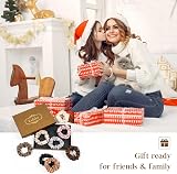Lolalet Satin Scrunchies 8 Pack Hair Ties Soft Elastic Ponytail Holders Style A view 8