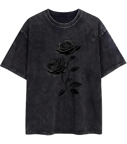 Amazon.com: Vintage 90s Letter Graphic Tees Y2k Men Oversized T