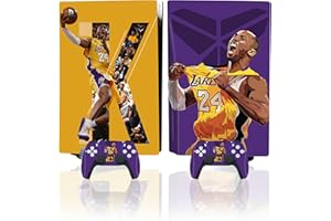 Heiko PS-5 Skins Console Disc Version Compatible with PlayStation 5, Anime Vinyl Decals Skin Stickers Controller, Bubble-Free Waterproof Sticker, Third-Party PS5 Accessories(CP)