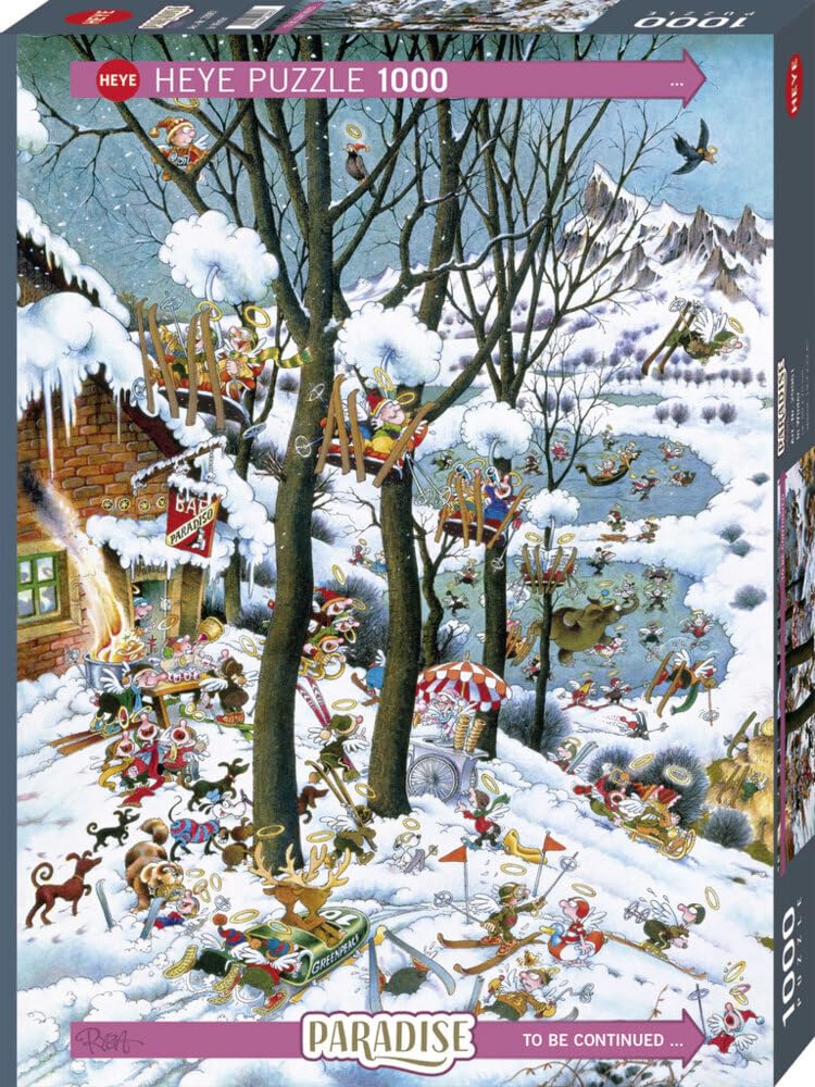 Heye In Winter 1000 Piece Jigsaw Puzzle - Silver