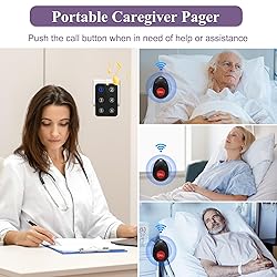 CallToU Wireless Caregiver Pager Call Button Light