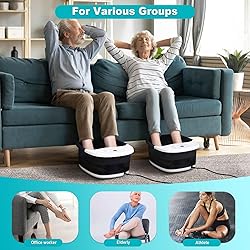 Foot Spa Bath Massager with Heat [2025