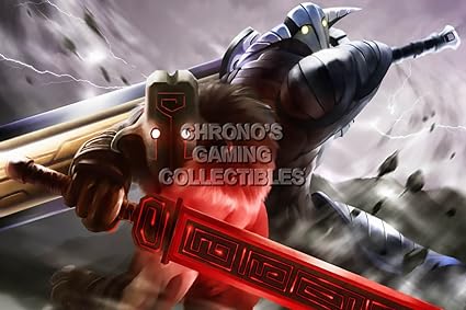 Amazoncom Dota Cgc Huge Poster Glossy Finish 2 Juggernaut