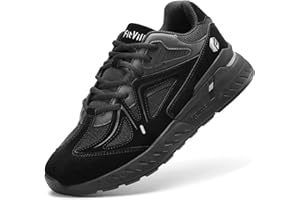 FitVille Extra Wide Walking Shoes for Men Wide Width Sneakers for Flat Feet Heel Pain Relief - Rebound Core