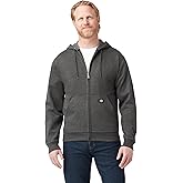 Dickies mens Big Tall Full Zip Fleece Hoodie