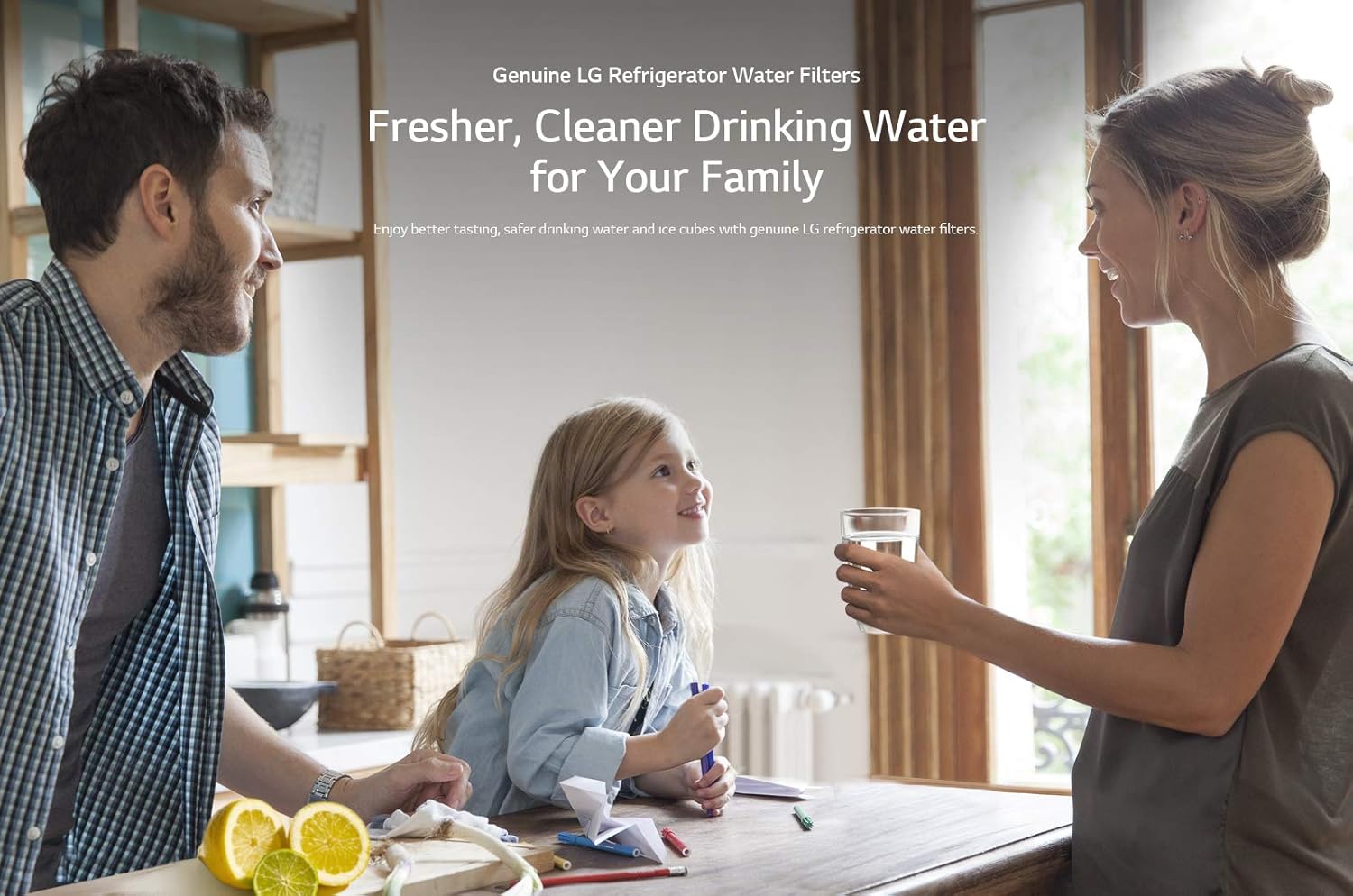 LG LT1000P - 6 Month / 200 Gallon Capacity Replacement Refrigerator Water Filter (NSF42, NSF53, and NSF401) ADQ74793501, ADQ75795105, or AGF80300704: Home Improvement