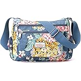 Wafybsre Shoulder Bags for Women Nylon Crossbody Bags Waterproof Lightweight Messenger Purses and Handbags